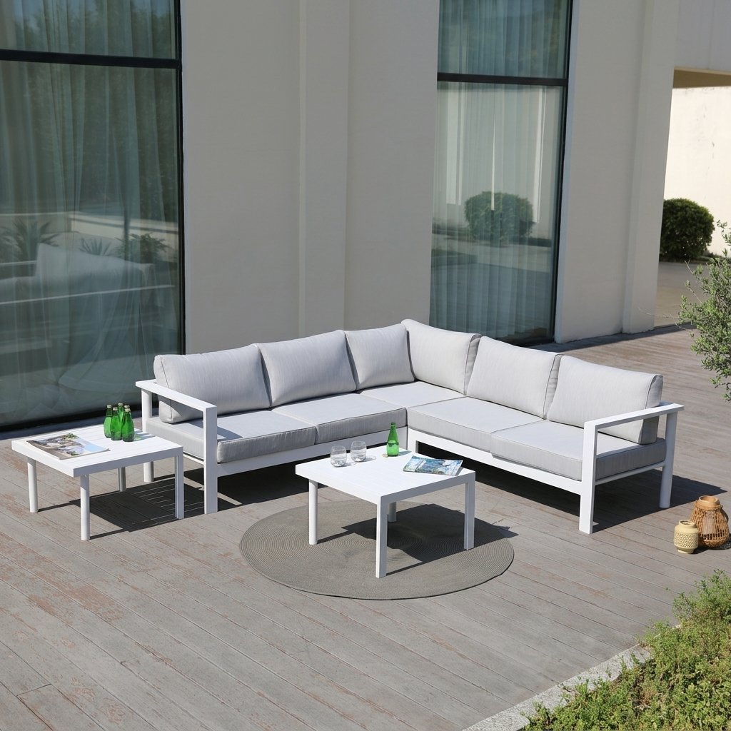 BERLIN SOFA SET - White