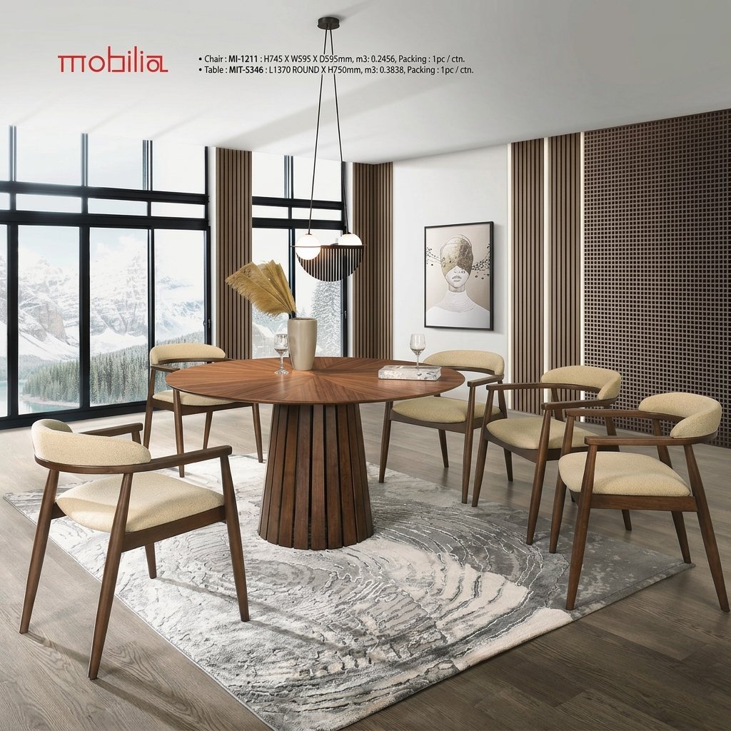 EDGE DINING TABLE SET